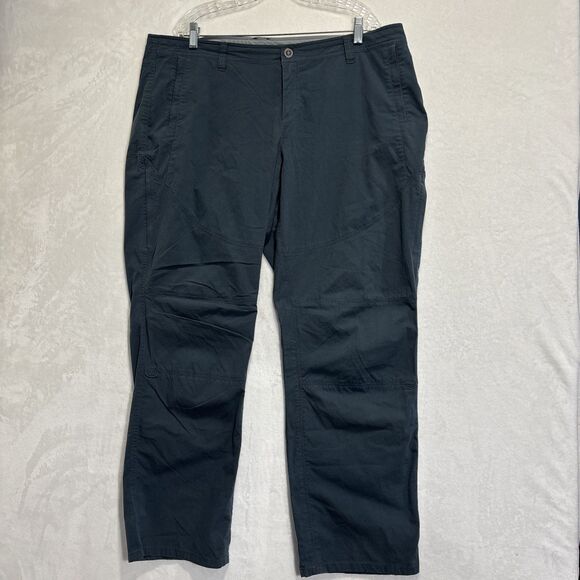 Kuhl Women’s Spire Roll-Up Pants Greyish Blue UPF 50+ Size 18W Outdoor Hiking - Picture 1 of 16